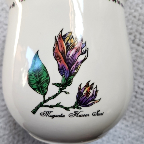 Magnolia Home Kitchen Cream Floral Canister - Picture 4 of 11